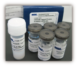 Tagged Protein PURIFICATION GEL with Elution Peptide
